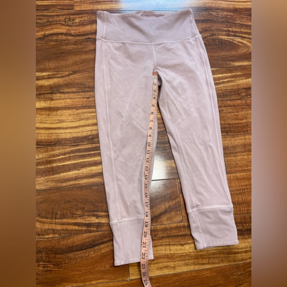 Lululemon Wunder Under Crop 23" *Ribbed 8 - Picture 7 of 9